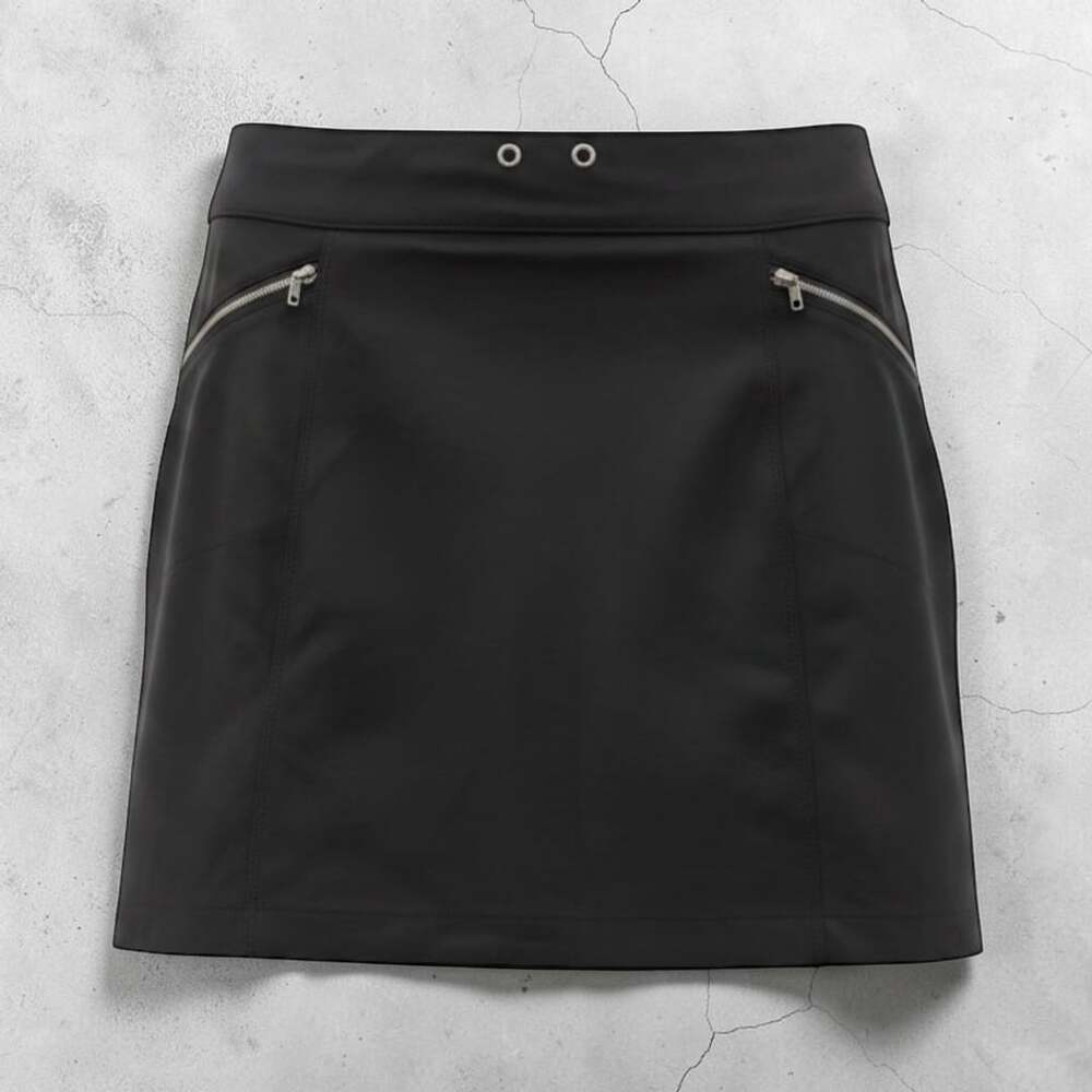 Athleta Black Athletic Skort with Zip Pockets Size Small